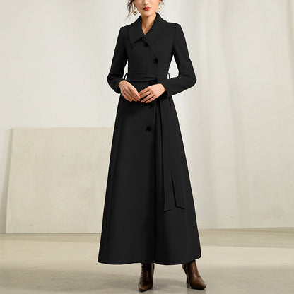 New Wool Overcoat Double Faced Cashmere | Nowena