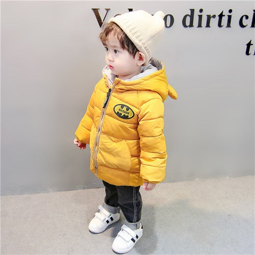 Thickened Cotton Coat Hooded Lovely Hooded Kids Jacket | Nowena