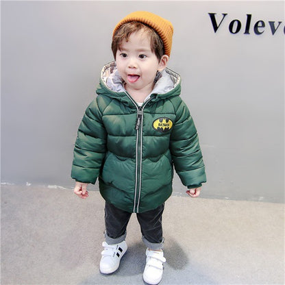 Thickened Cotton Coat Hooded Lovely Hooded Kids Jacket | Nowena