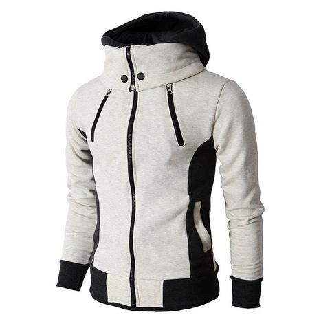 Men's Slim Sweatshirt Zip Up Hooded Jacket Jacket | Nowena