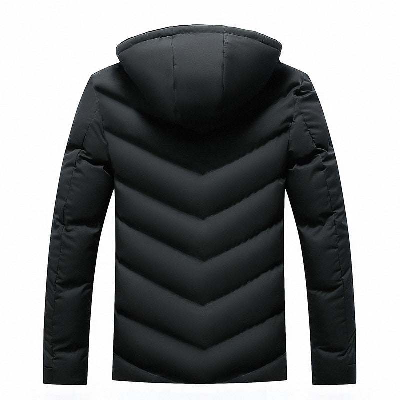 Men's Fashion Casual Cold-proof Cotton-padded Jacket | Nowena