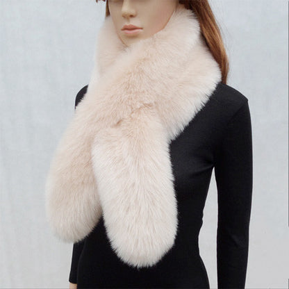 Faux Fur Rabbit Fox Collar Shawl | Nowena