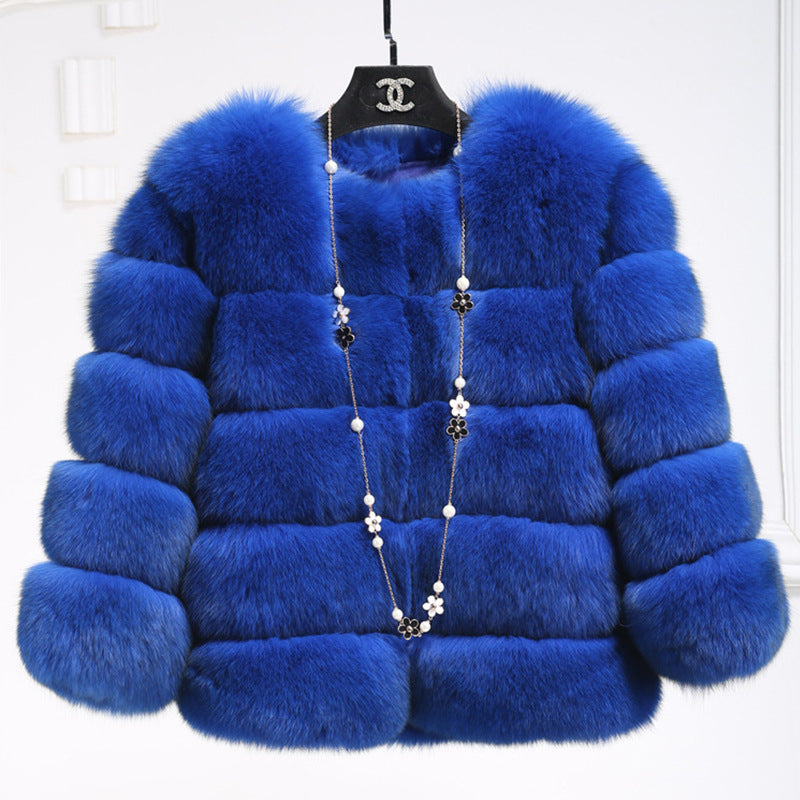Fluffy Elegant Thick Warm Faux Fox Fur | Nowena
