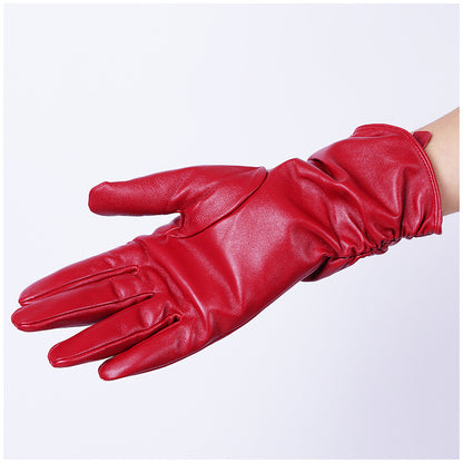 Women Winter Leather Gloves New Outdoor Women Gloves | Nowena