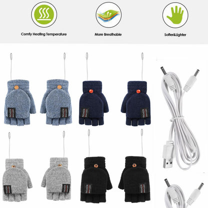 USB Double-sided Electrically Heated Gloves