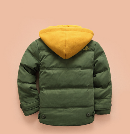Children's Warm Fashion Boys Thick Winter Coat Jacket | Nowena