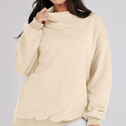 Solid Color Long Sleeve sweaters for women