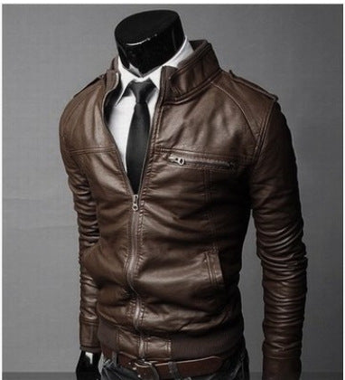 Autumn and winter New Style Leather Men's Jacket | Nowena