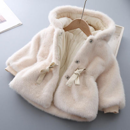 Baby Winter Clothes Kids Plus Velvet Padded Wool Sweater | Nowena