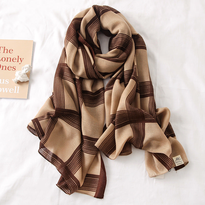 Holiday shawl sunscreen silk scarf | Nowena
