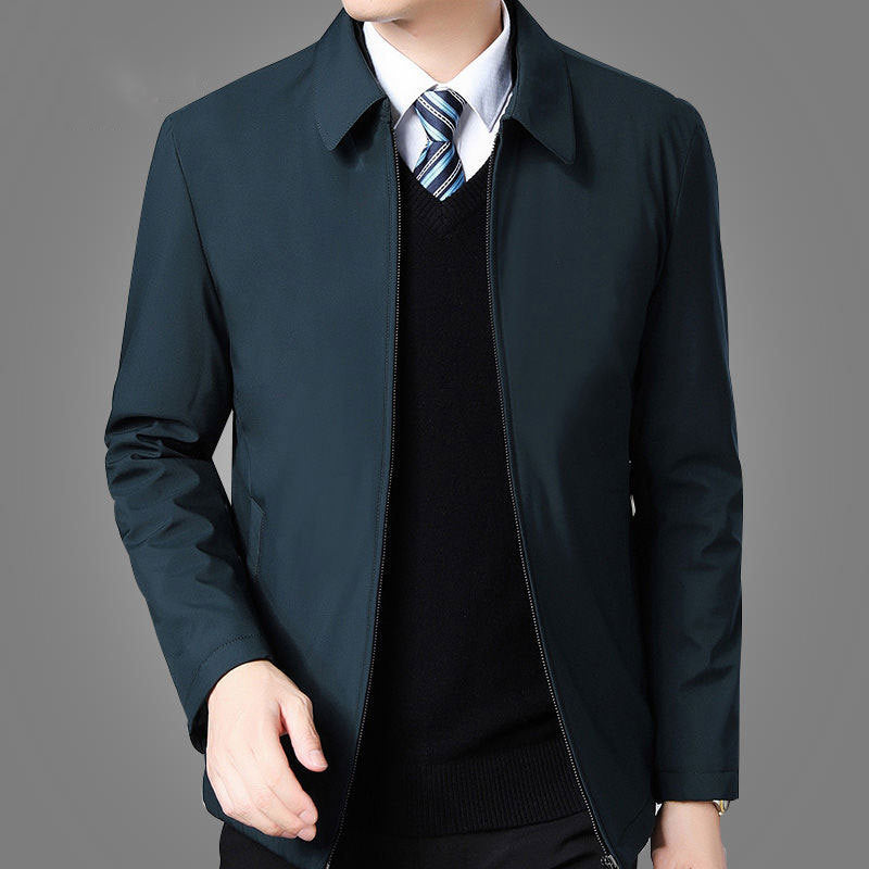 Men's Middle And Old Age Jacket Loose Coat | Nowena