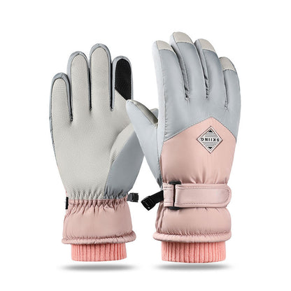 Couple Winter Fleece Thickened Warm And Windproof Gloves|Nowena