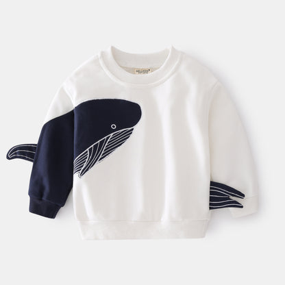 Kids Printed Winter Pullover Long Sleeve Sweater | Nowena