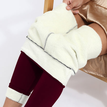 Thick High waisted winter leggings women | Nowena