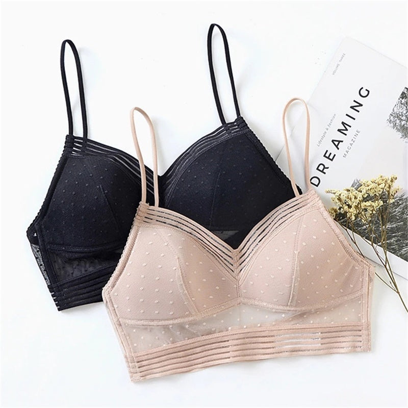 Backless Bra Invisible Bralette Thin Lace Wedding Bras Low Back Underwear Push Up Brassiere Women Seamless Lingerie Sexy BH Top