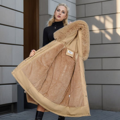 New Winter Thicken Down Cotton Warm Jacket Coat Women Casual Parkas | Nowena