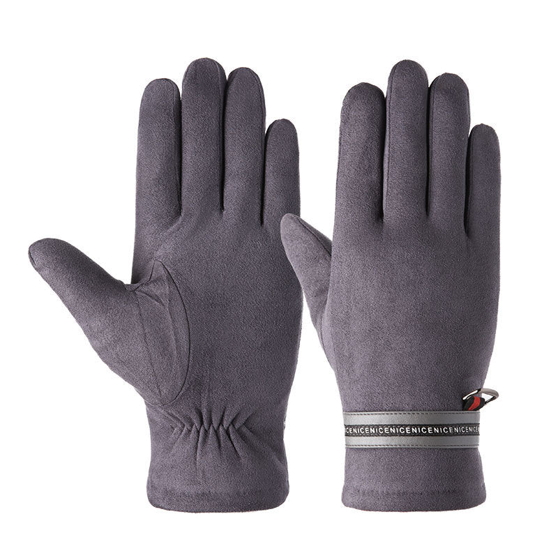 Autumn And Winter Padded And Thickened Warm Gloves | Nowena