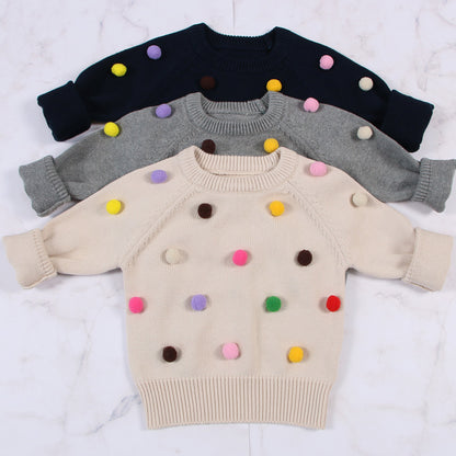 Winter Kids Sweater Knitted Woolen Fleece Sweater | Nowena