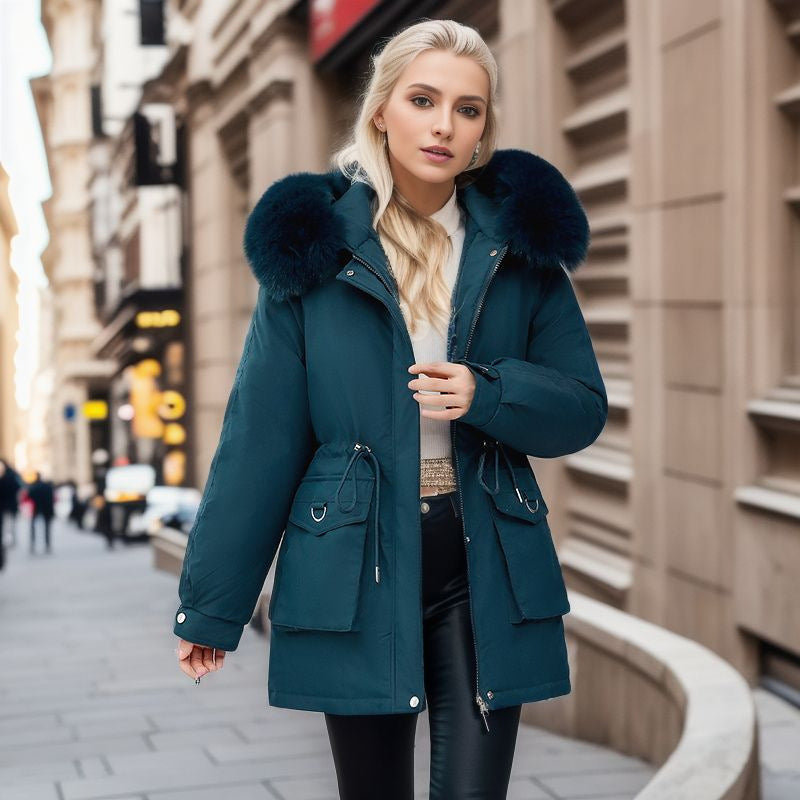 New Winter Thicken Down Cotton Warm Jacket Coat Women Casual Parkas | Nowena
