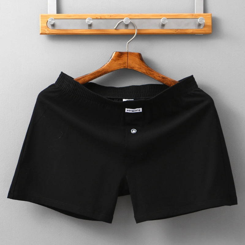 Cotton Men's Boxers Can Be Worn Outside And Breathable