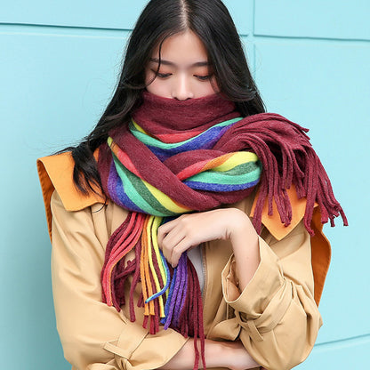 Women Long Shawl Wrap Scarf Fashion Elegant Scarves | Nowena