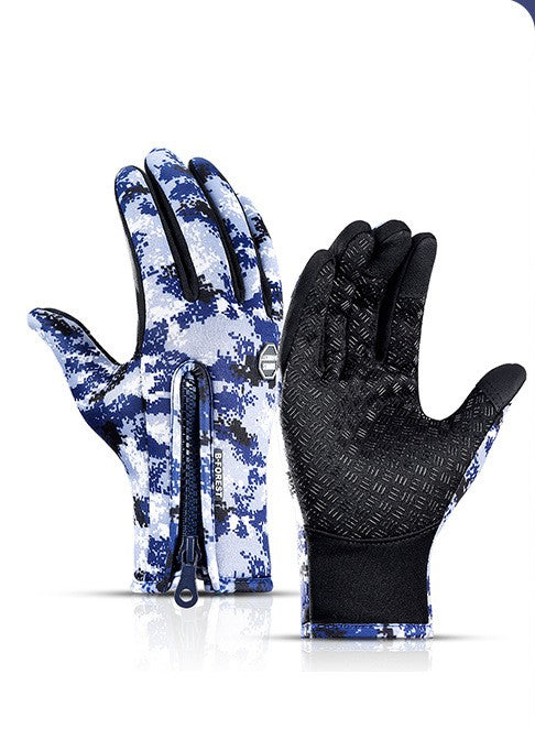 Winter Gloves Touch Screen Waterproof Sports Gloves With Fleece | Nowena