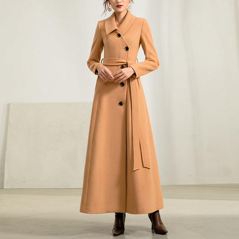 New Wool Overcoat Double Faced Cashmere | Nowena