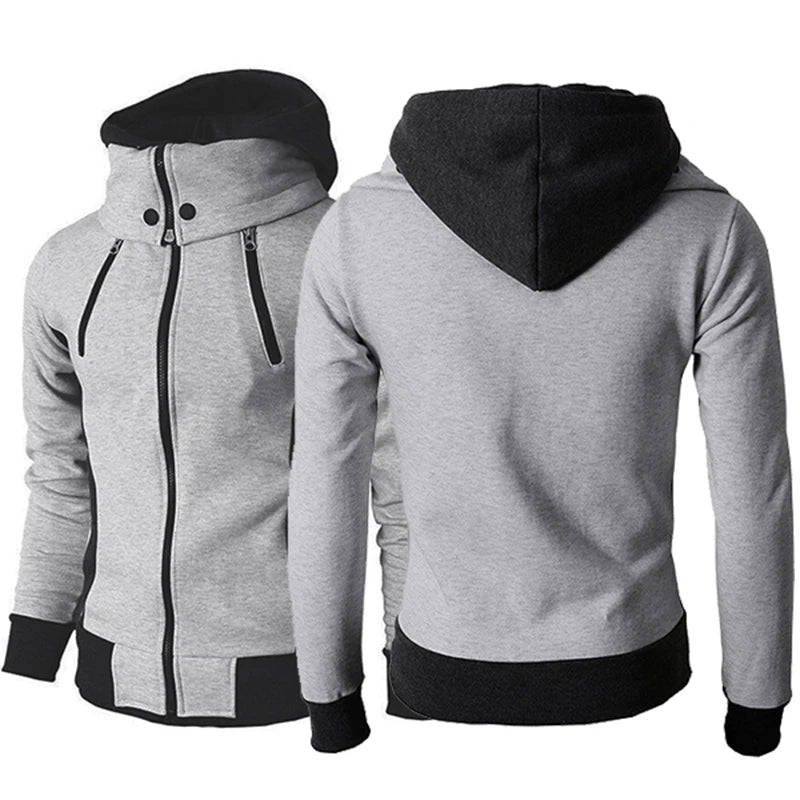 Men's Slim Sweatshirt Zip Up Hooded Jacket Jacket | Nowena