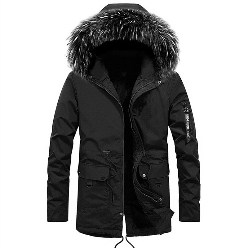 Men's Fashion Casual Zipper Regular Cotton-padded Jacket | Nowena