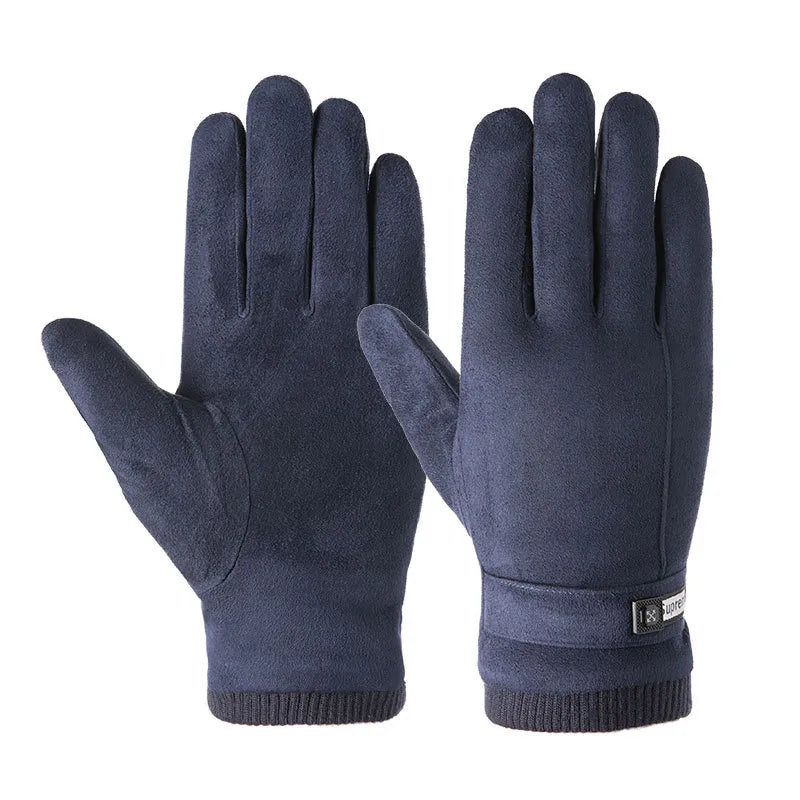 Autumn And Winter Padded And Thickened Warm Gloves