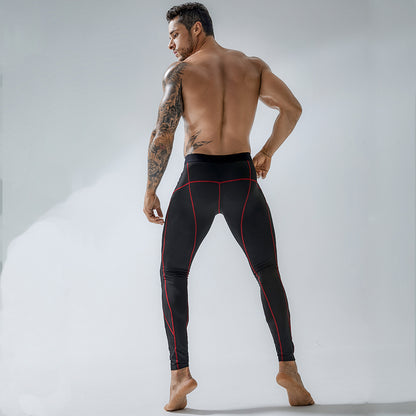 Workout Elastic Tight sports pants for men