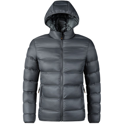 Hot Sale Youth Hooded Men's Lightweight Cotton-padded Jacket | Nowena