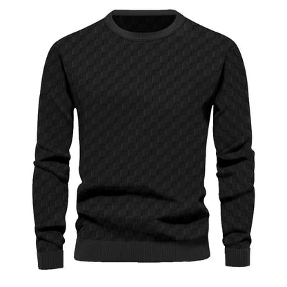Crew Neck Casual Base Long Sleeve Sweater Shirt | Nowena