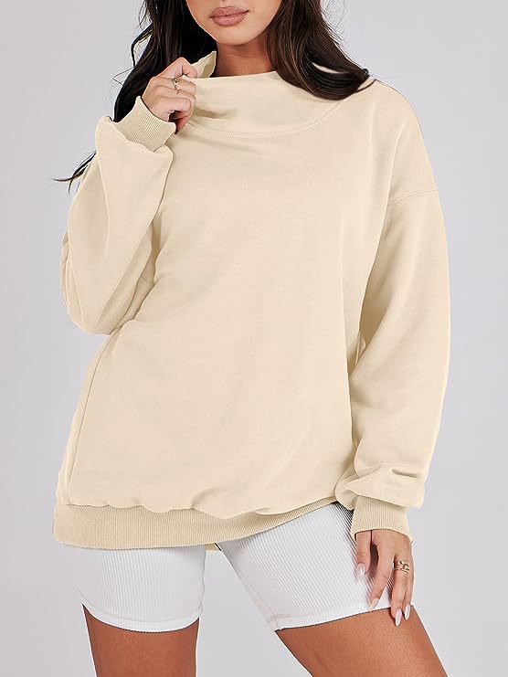 Solid Color Long Sleeve sweaters for women