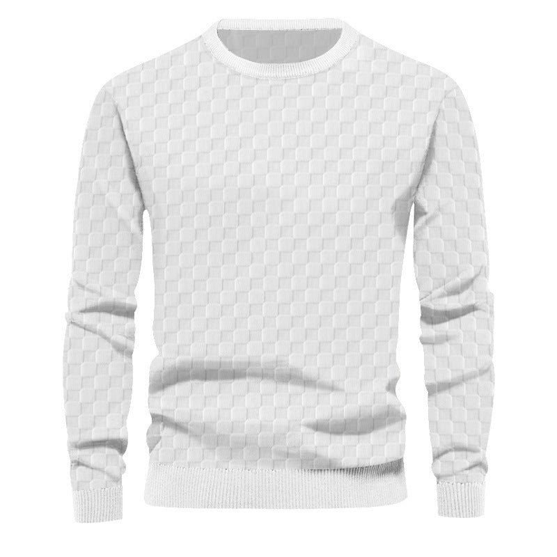 Crew Neck Casual Base Long Sleeve Sweater Shirt | Nowena