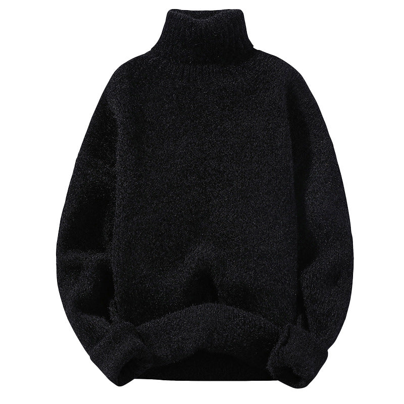 Sweater Soft Sweater Men's Slim-fit Thickened Pullover Bottoming Shirt | Nowena