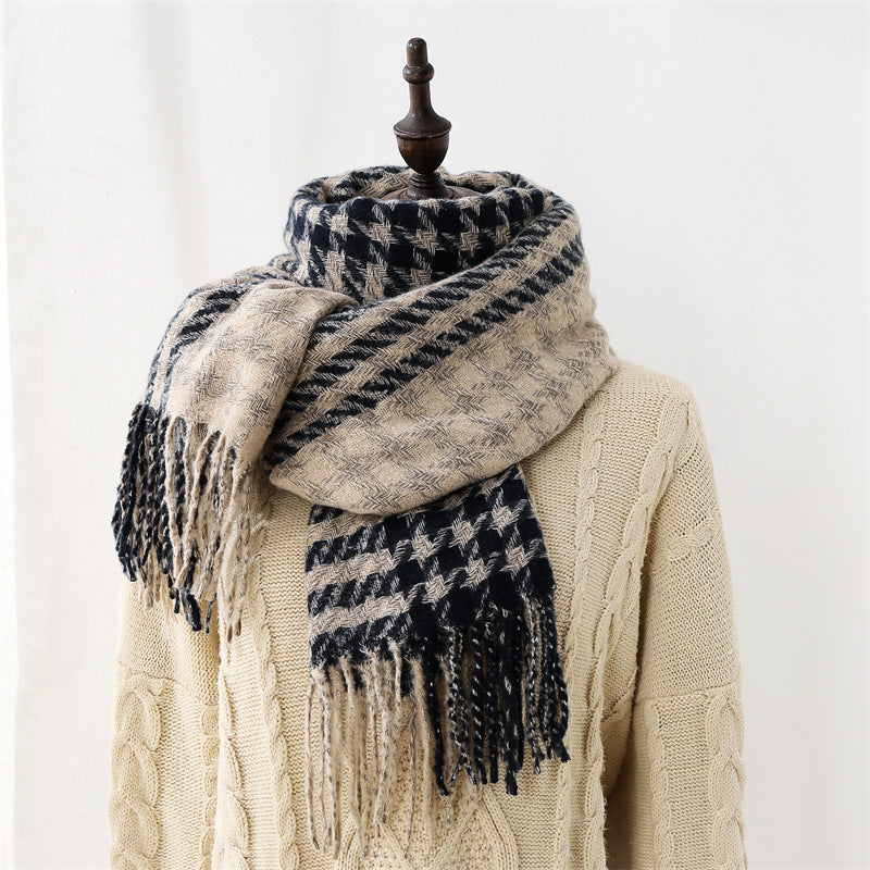 New Style Cashmere Women's Scarf With Thickened Shawl | Nowena
