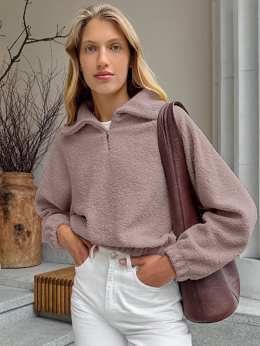 European And American Lamb Fleece Jacket Women's Fleece