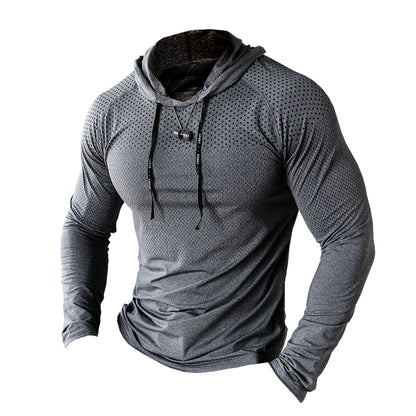 Men's Quick-drying Top Sports Long Sleeve Loose