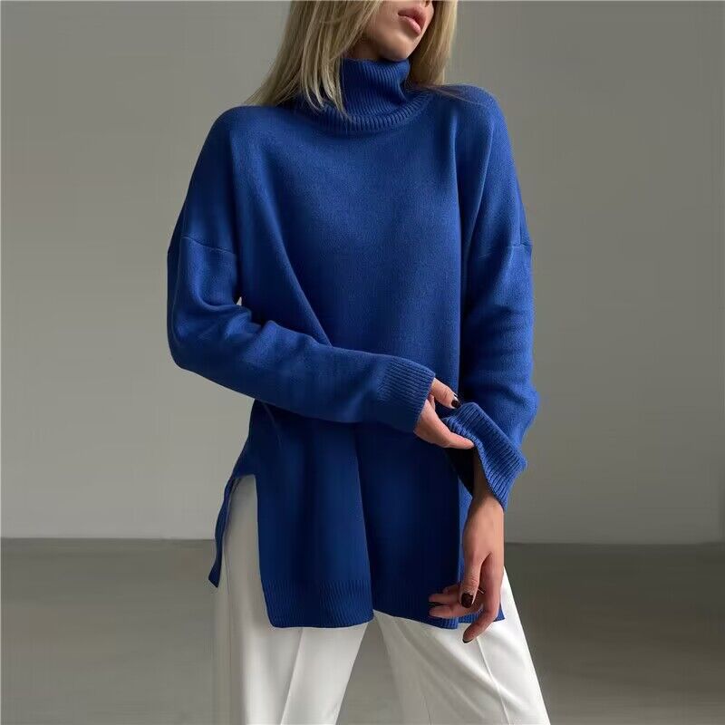 Women's Fashion Loose Turtleneck Sweater | Nowena