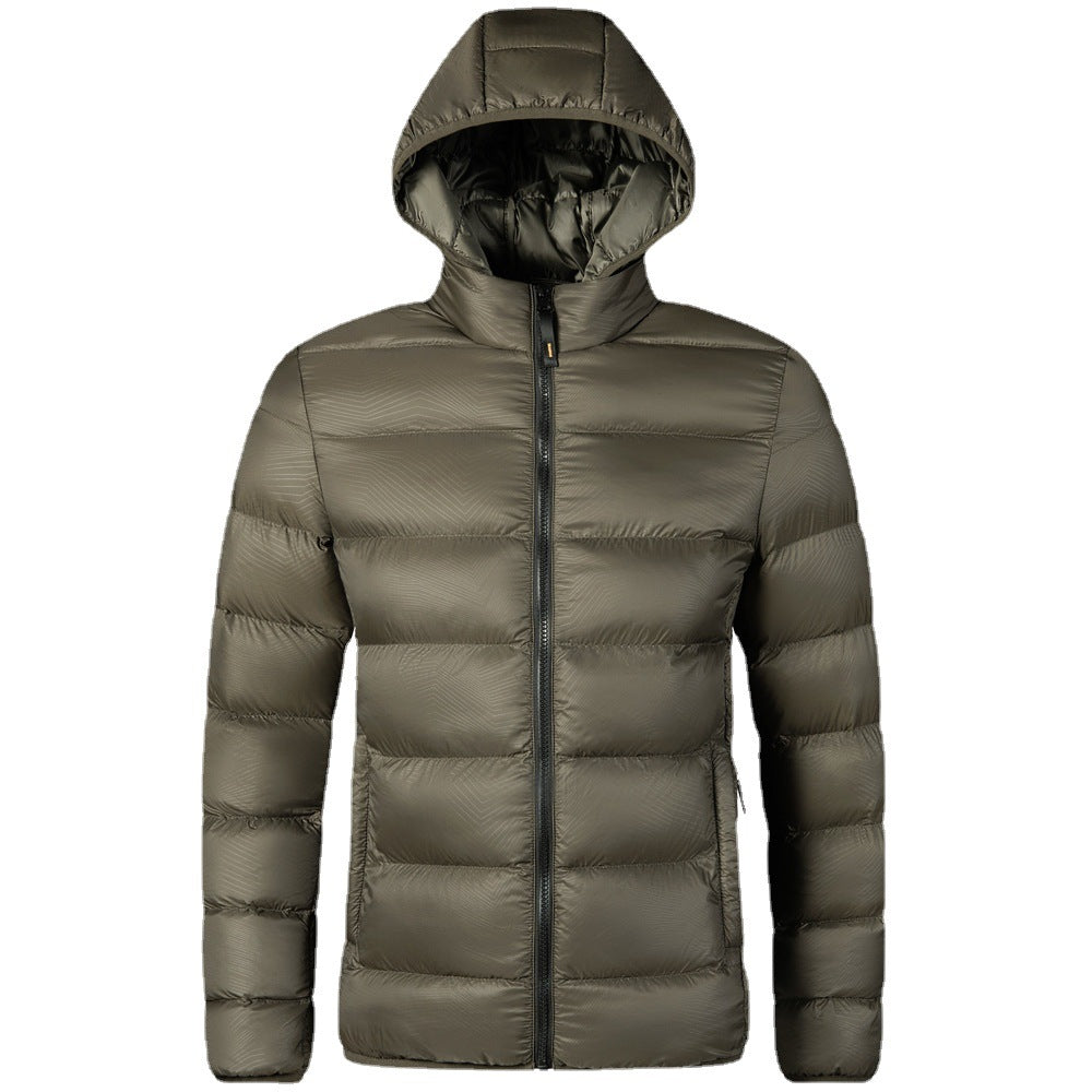 Hot Sale Youth Hooded Men's Lightweight Cotton-padded Jacket | Nowena