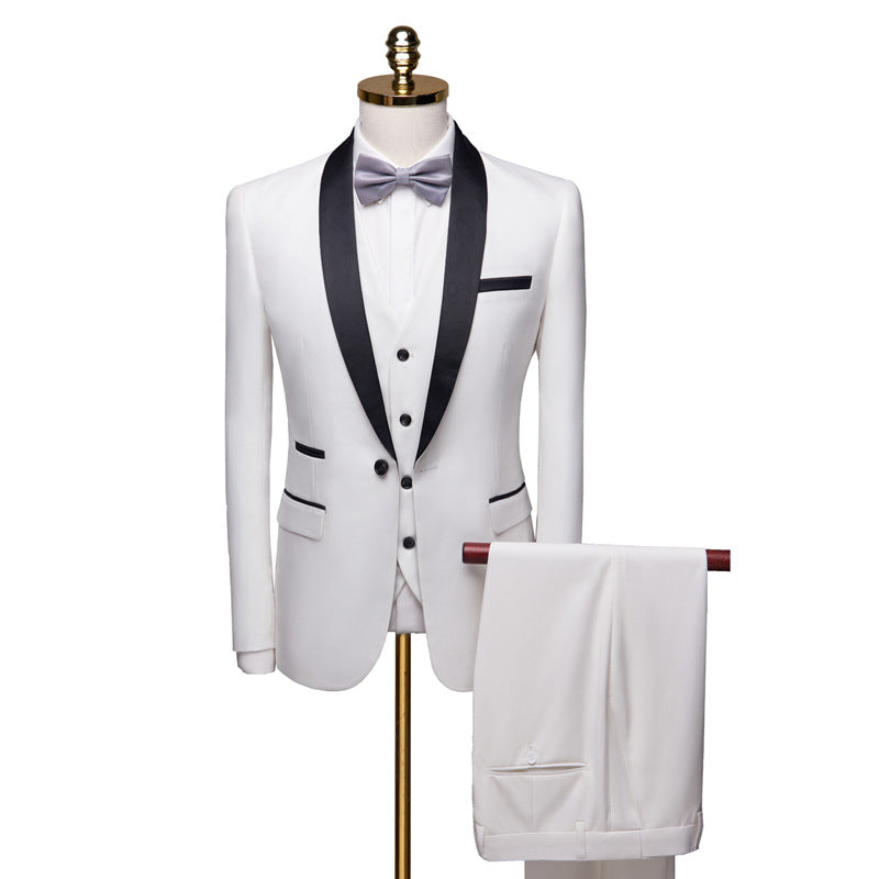 Men 3 Pieces Suit Set Men Wedding Suits Groom Tuxedos | Nowena