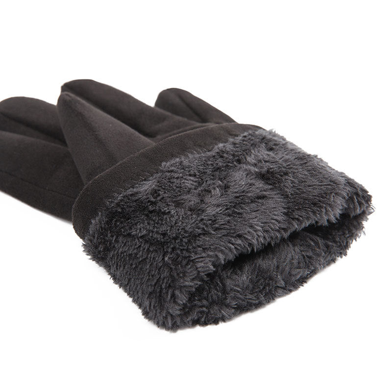 Autumn And Winter Padded And Thickened Warm Gloves