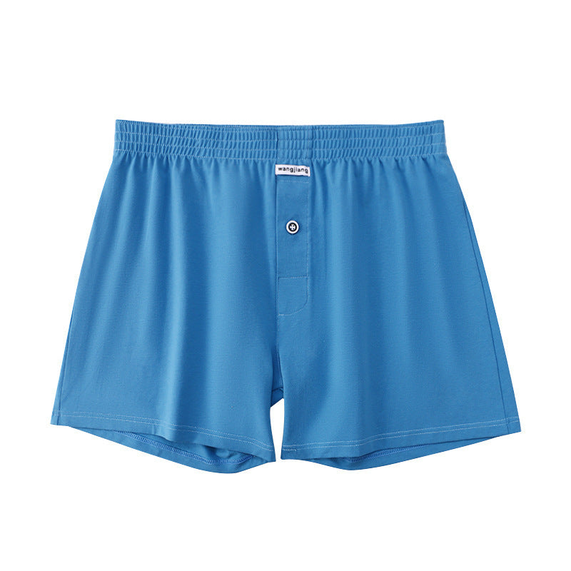 Cotton Men's Boxers Can Be Worn Outside And Breathable