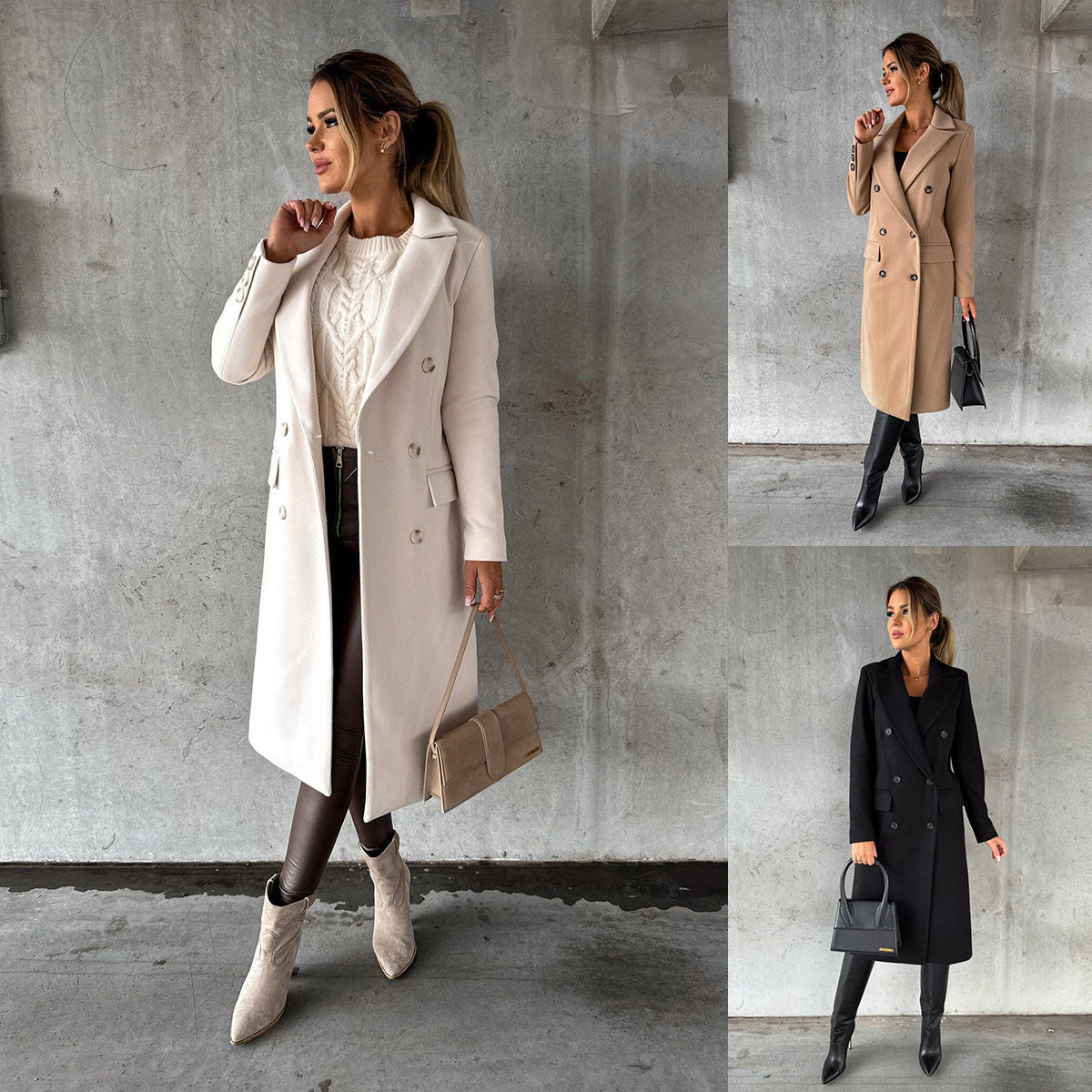 Fashion Casual Woolen Coat Women | Nowena