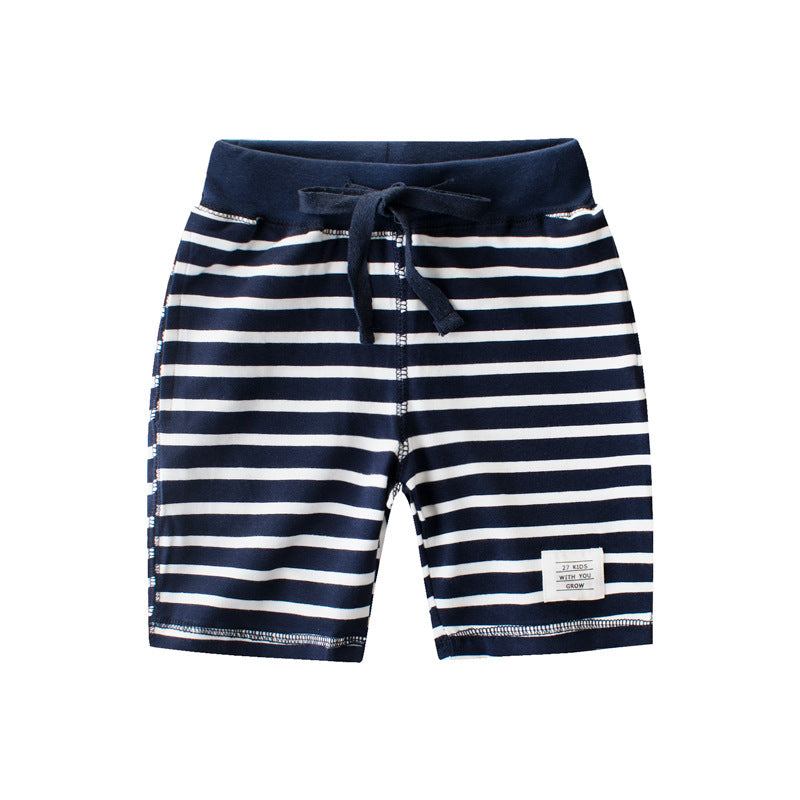 Five Minutes Of Pants Boys Striped With Cotton