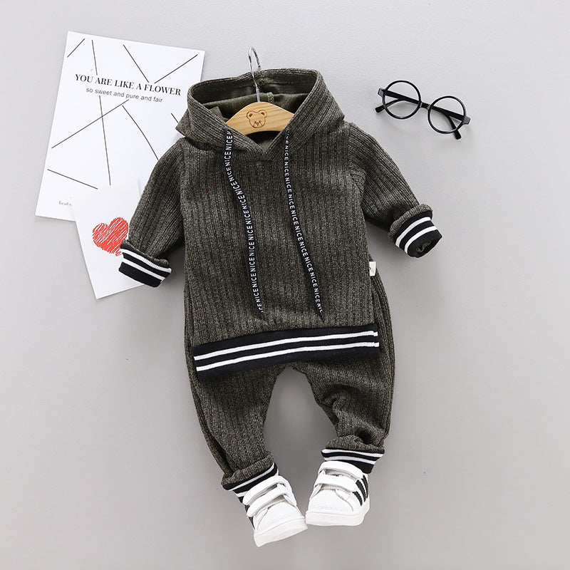 Kids juicy couture tracksuit autumn and winter hoodie sweater set - Nowena