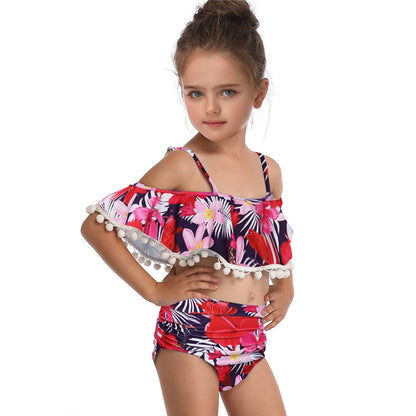 Swimwear For Girls Two Pieces Suits Bench Bathing Suit Bikinis Set Summer Swimming