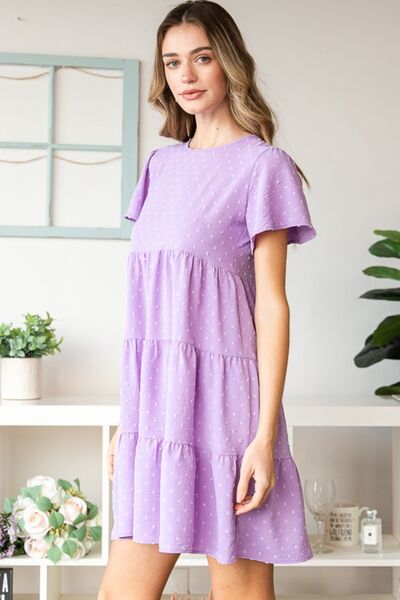 https://www.nowenastore.com/products/women-plus-size-swiss-dot-short-sleeve-tiered-dress | Nowena