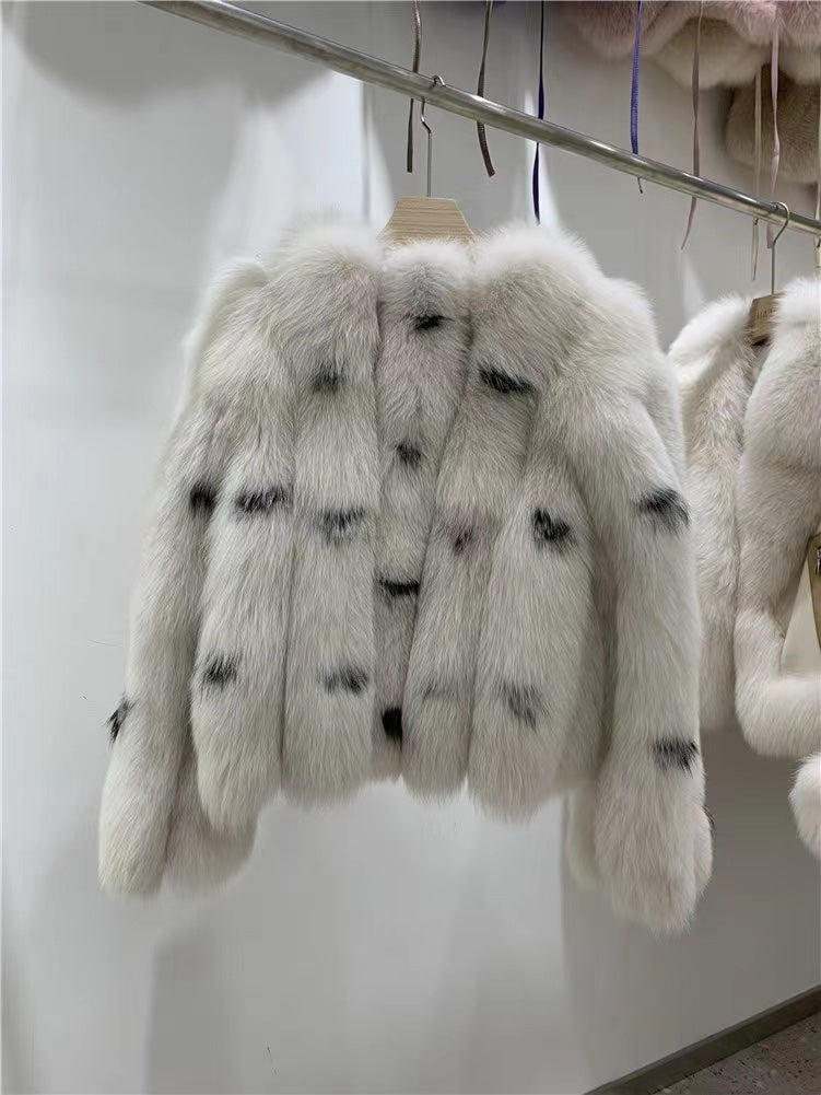 Whole Fur Fox Fur Coat Fashion